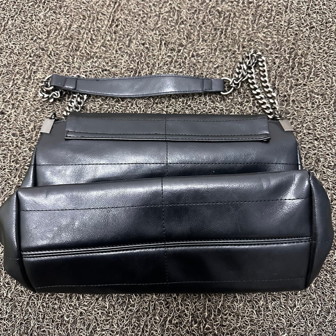 ZARA 자라 여성 락 플랩 유나백 숄더백 블랙 상품이미지8