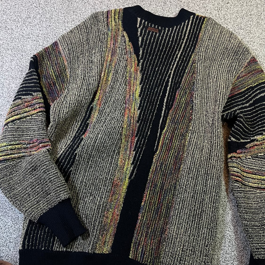 레드옥스 케이블 페턴 니트 상품이미지2