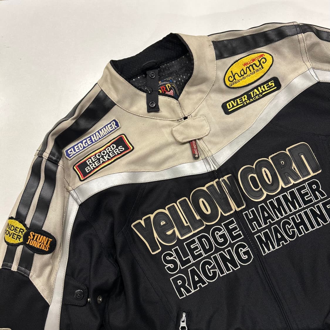 옐로우콘 레이싱 바이크 집업 자켓 패치 상품이미지3