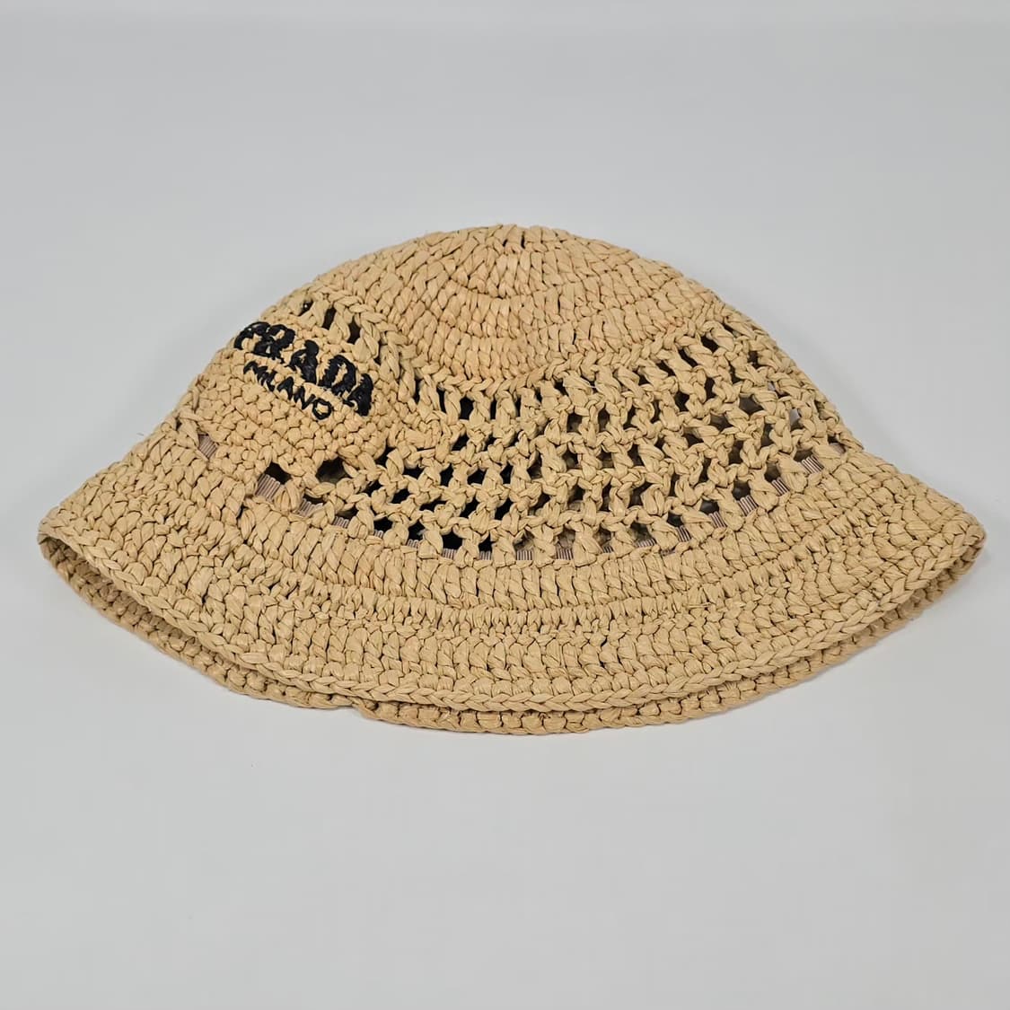 프라다 라피아 버킷햇 ( M ) 상품이미지4