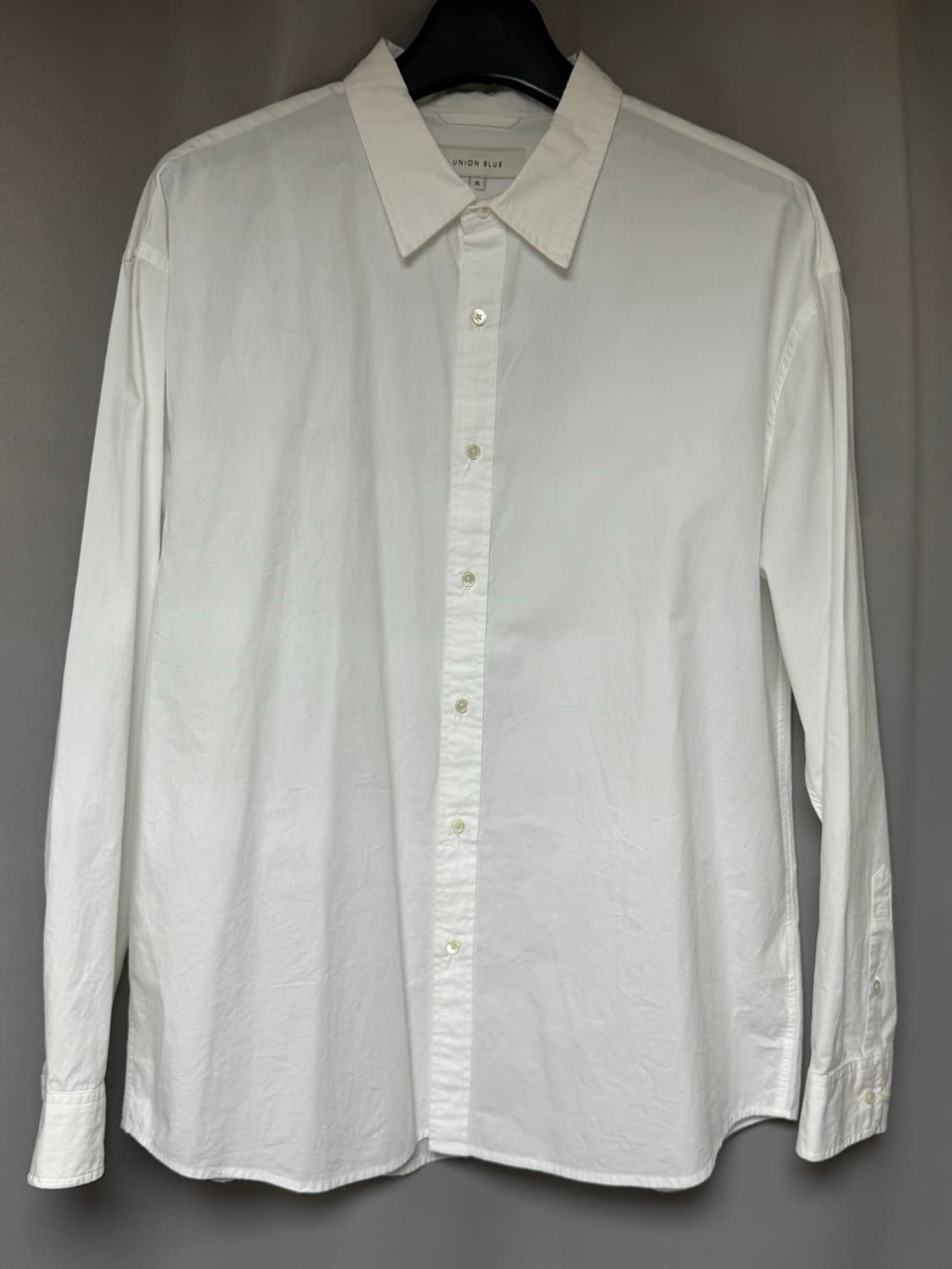 유니온블루 런드리 셔츠 XL (화이트, 그레이 핑크, 레몬) 개당 2.0 상품이미지1
