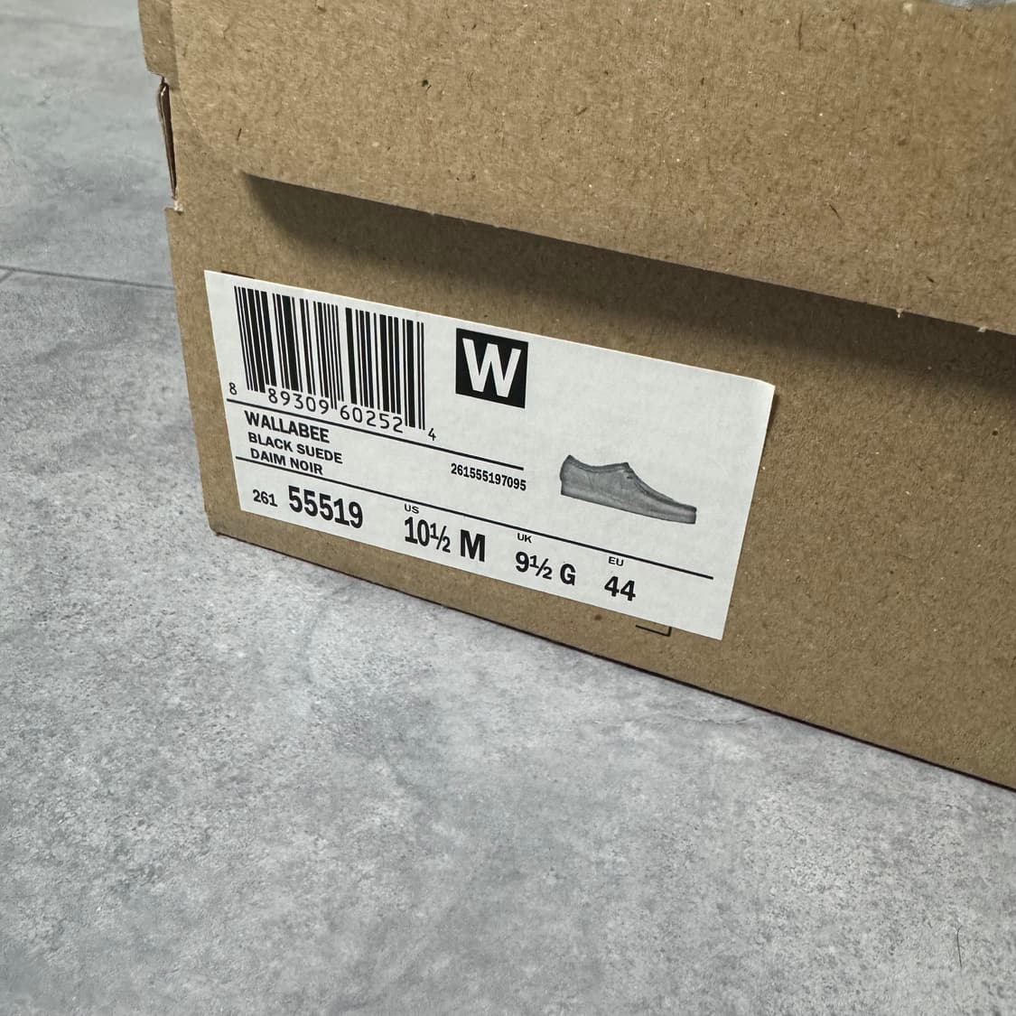 클락스 왈라비 스웨이드 블랙 상품이미지4