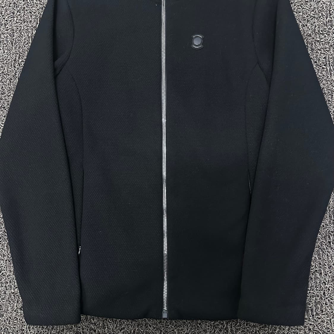 와이드앵글 여성 골프웨어 집업 자켓 블랙 90(S) 상품이미지3