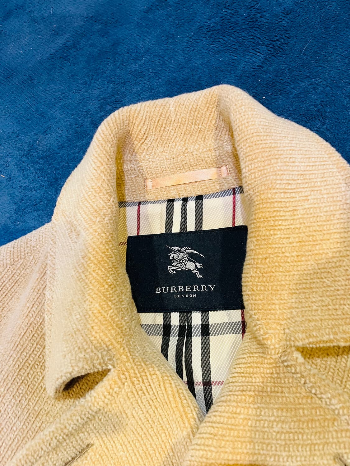 버버리 울·앙고라 혼방 코트 (여성 M) 상품이미지2