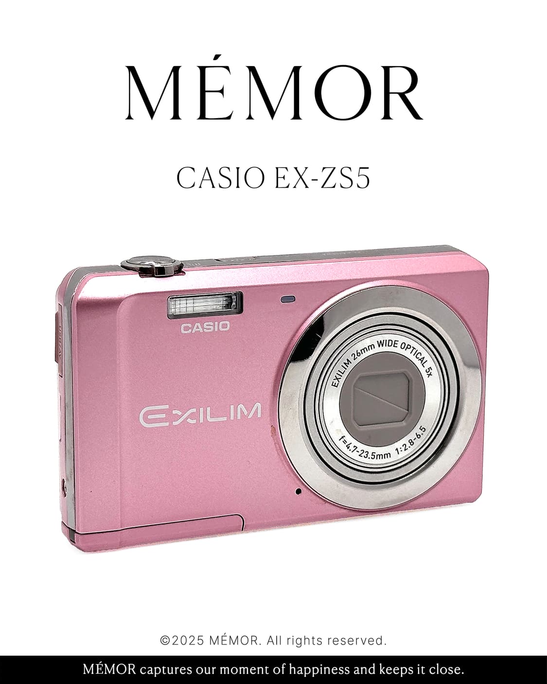 딸기우유핑크컬러🍓CASIO EX-ZS5 카시오 카메라 박스셋 상품이미지3