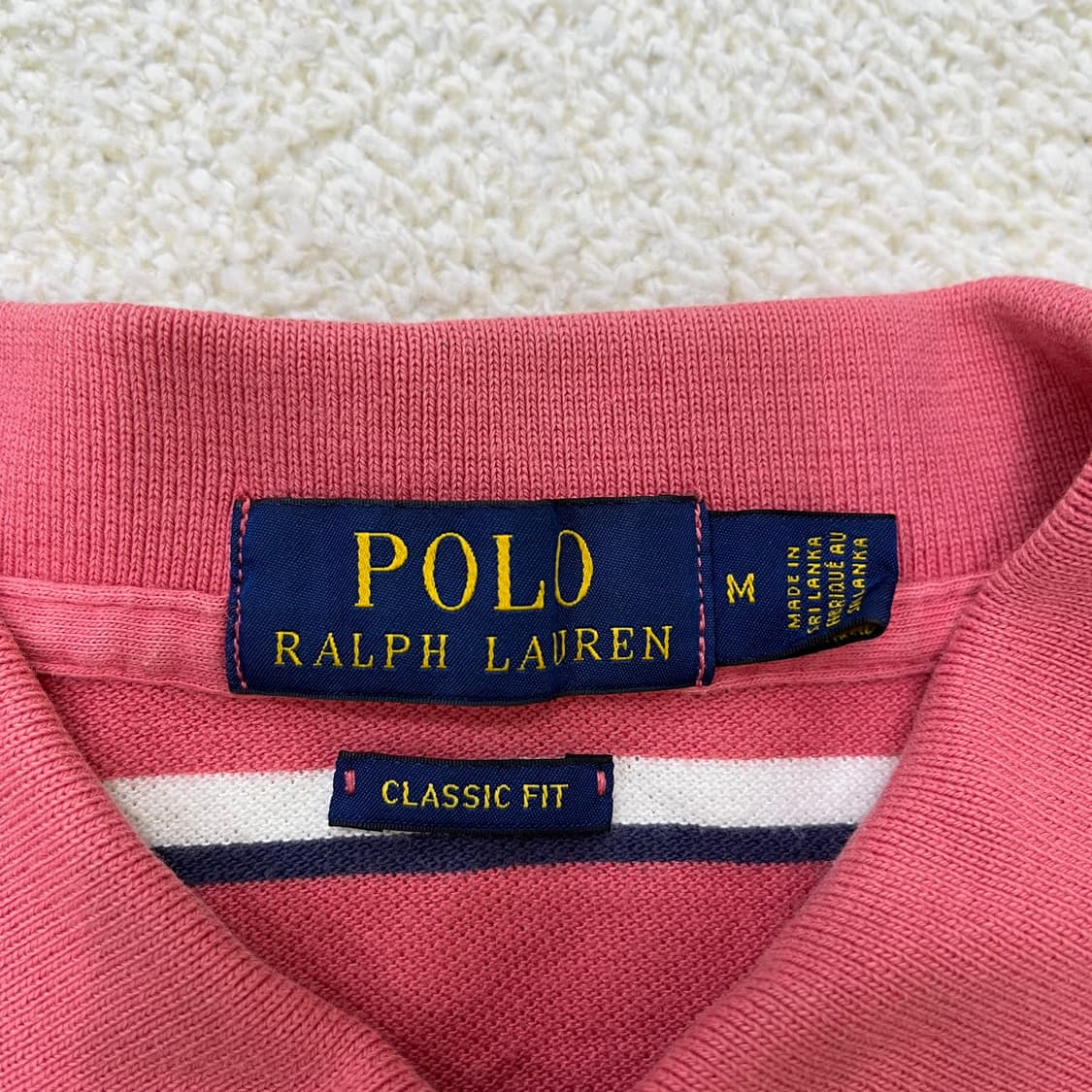 M 폴로랄프로렌 반팔 스트라이프 카라티 0317M 상품이미지2