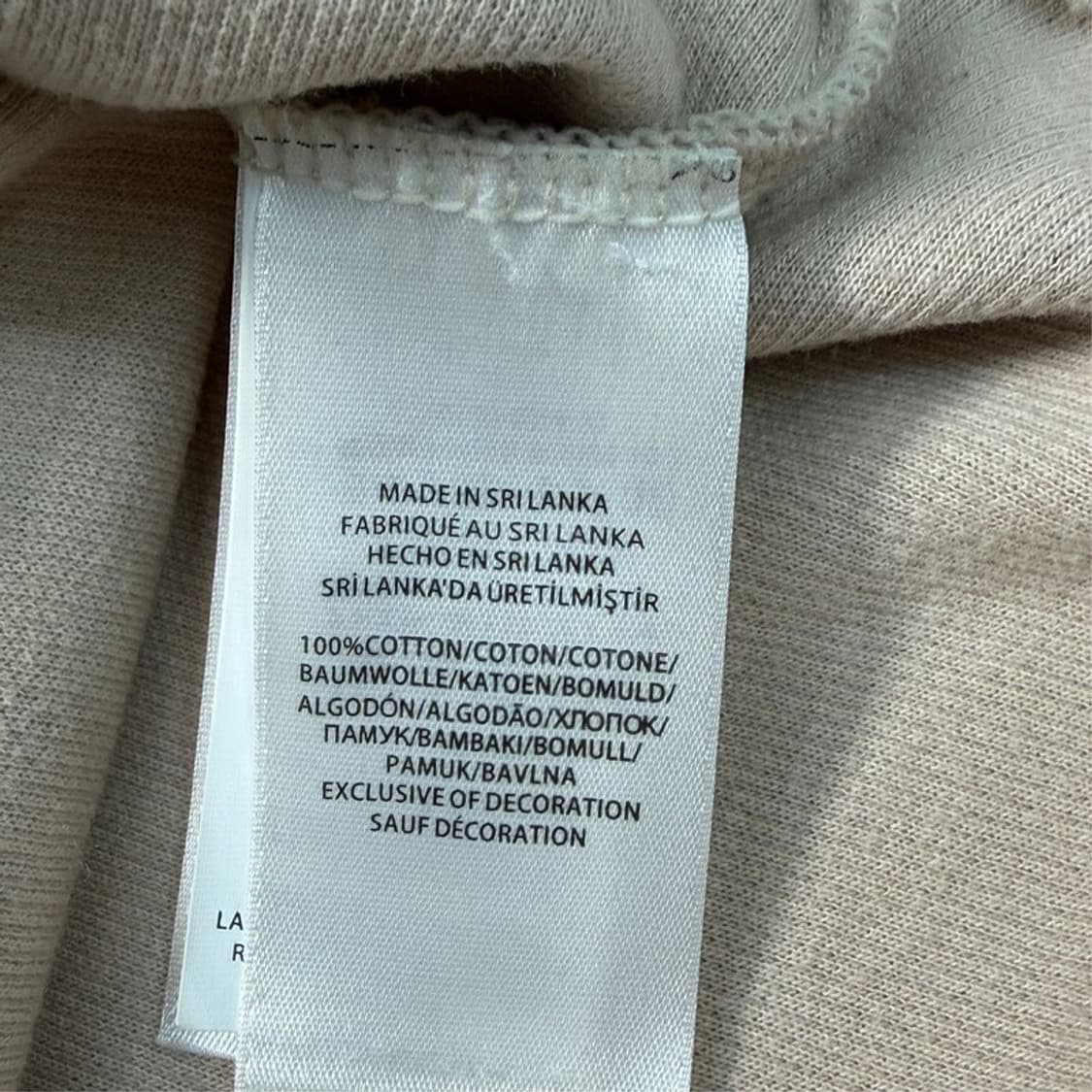 폴로랄프로렌 반집업 니트 베이지 M 상품이미지9