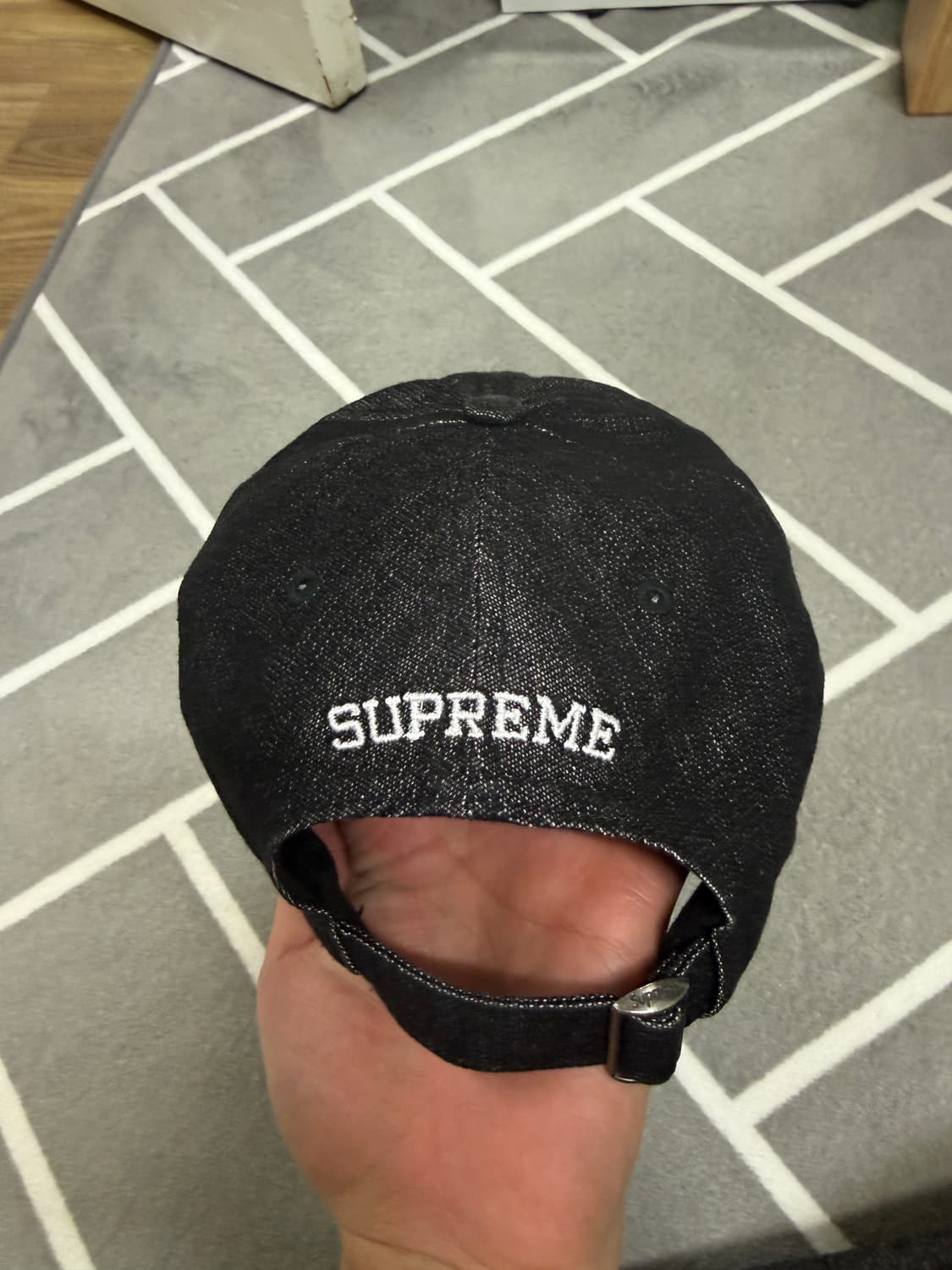 슈프림 코듀라 데님 볼캡 25ss 상품이미지3