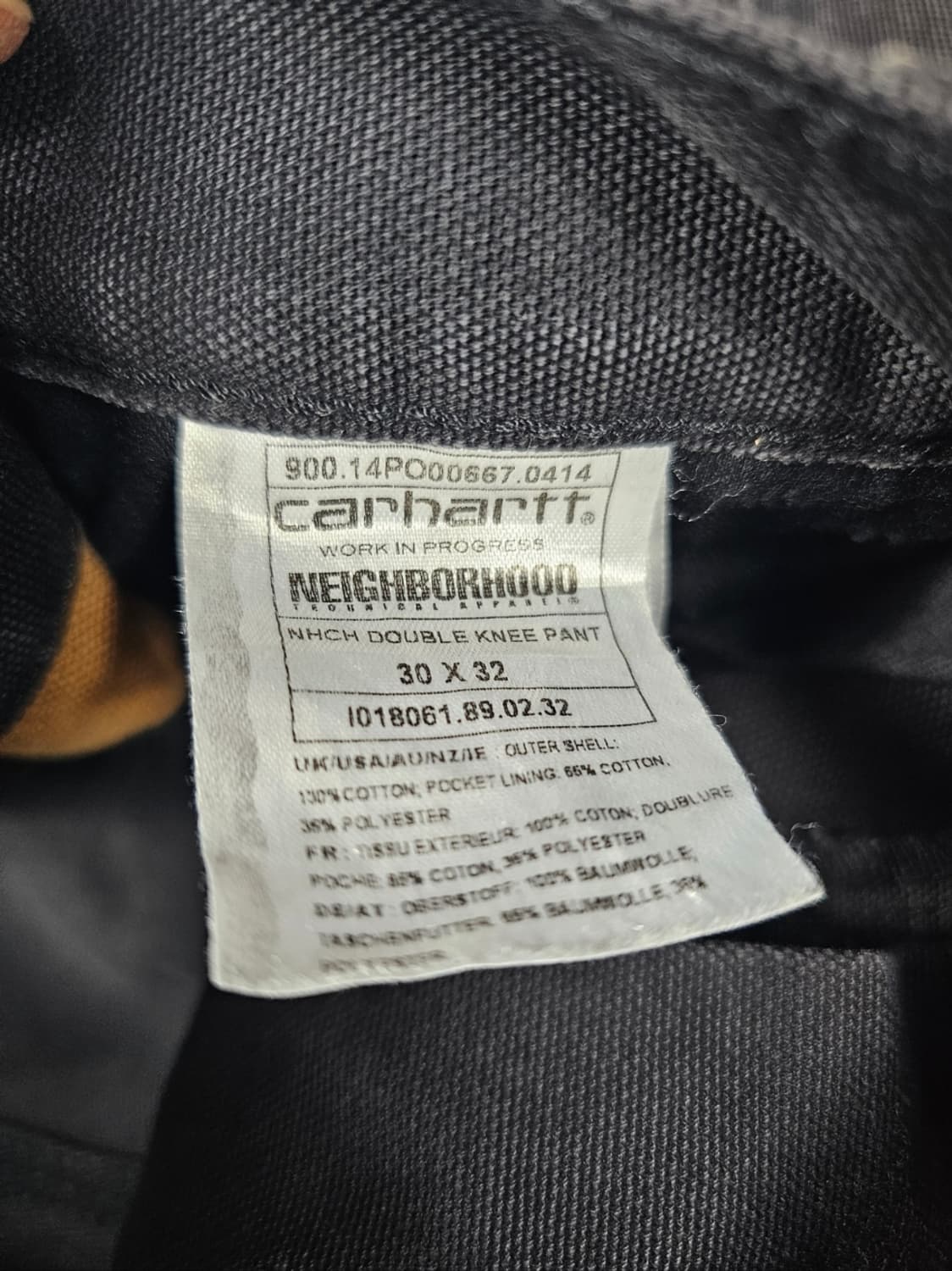 칼하트네이버후드더블니팬츠 상품이미지4