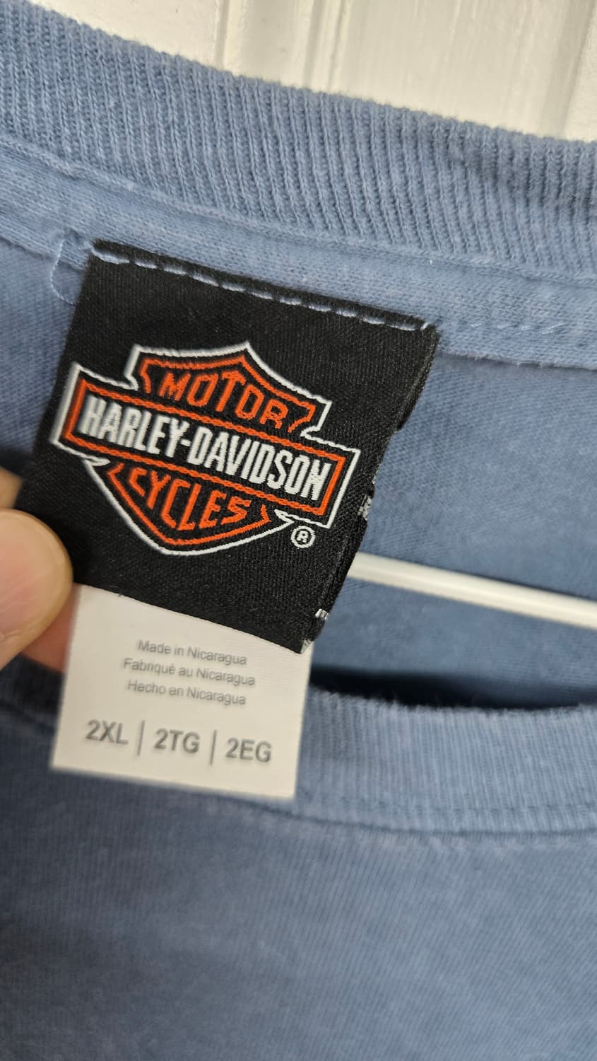 할리데이비슨 빈티지 티셔츠 상품이미지3