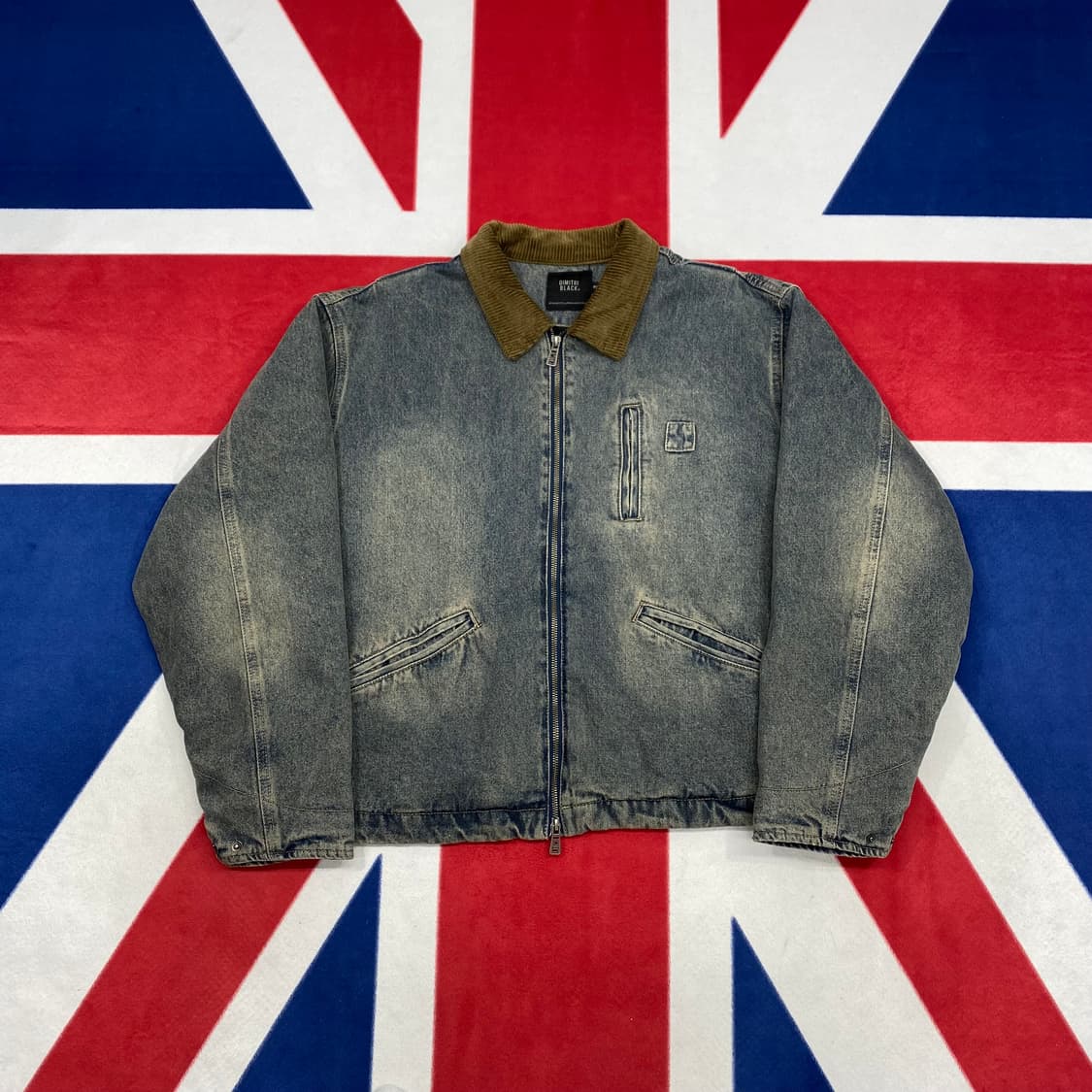 디미트리블랙 페이드 워싱 디트로이트자켓 2 실측XL 상품이미지1