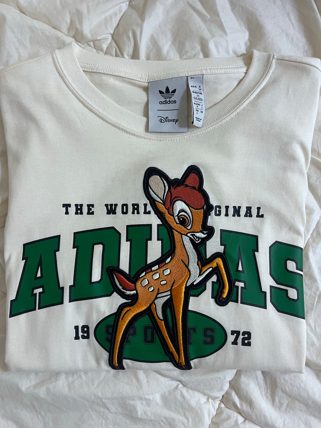아디다스 디즈니 콜라보 밤비 티셔츠 상품이미지1