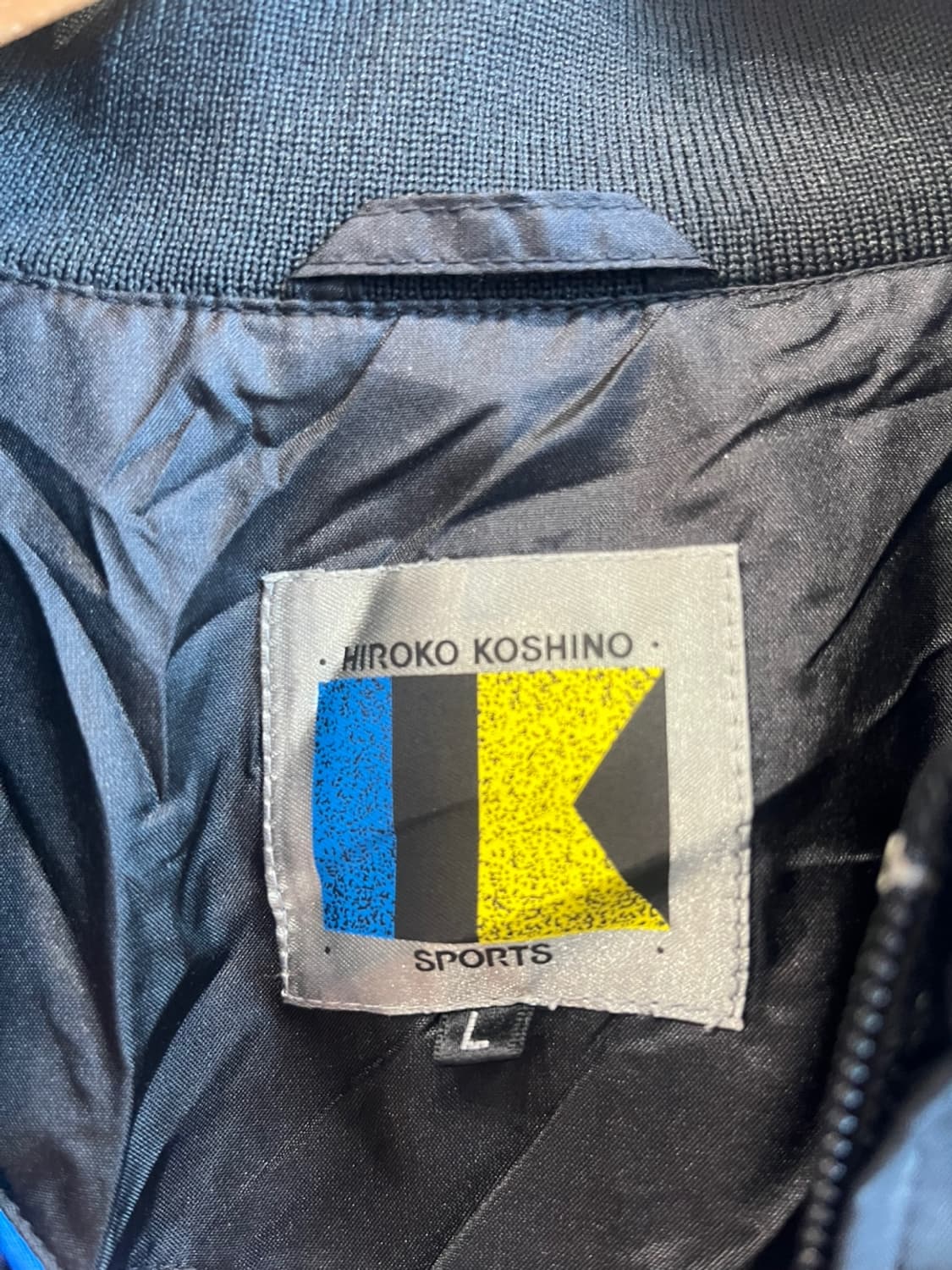 HIROKO KOSHINO 히로코 코시노 셔링 나일론 자켓 상품이미지6