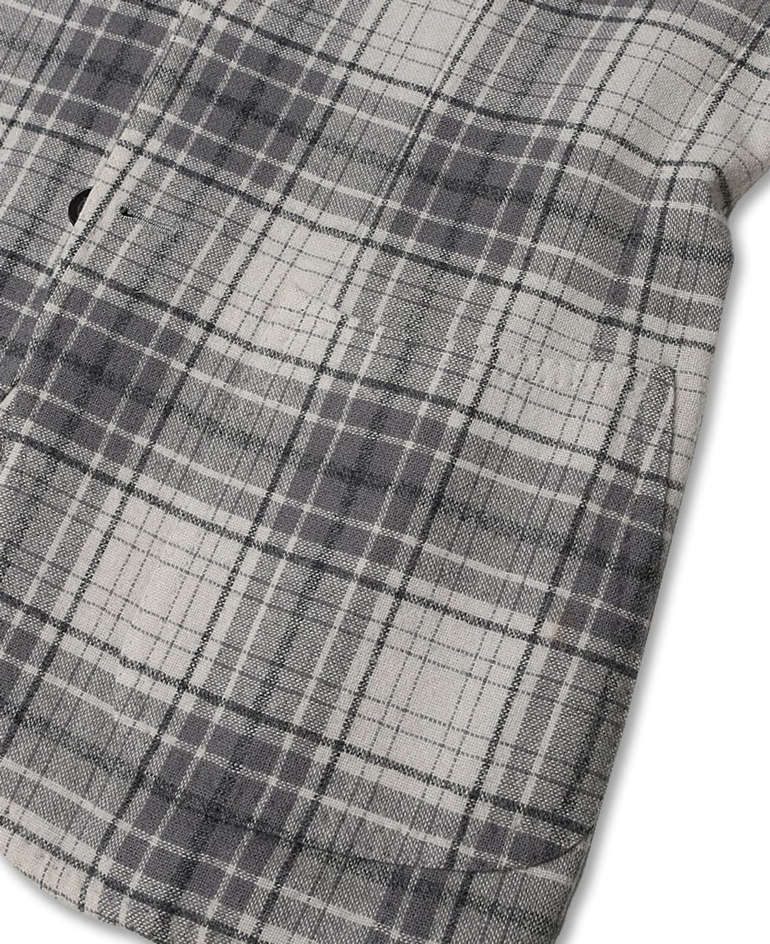 링자켓 [Ring Jacket] 아이보리 그레이 체크 자켓 상품이미지3