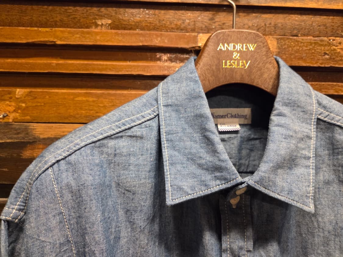 네이머클로딩 샴브레이셔츠 상품이미지7