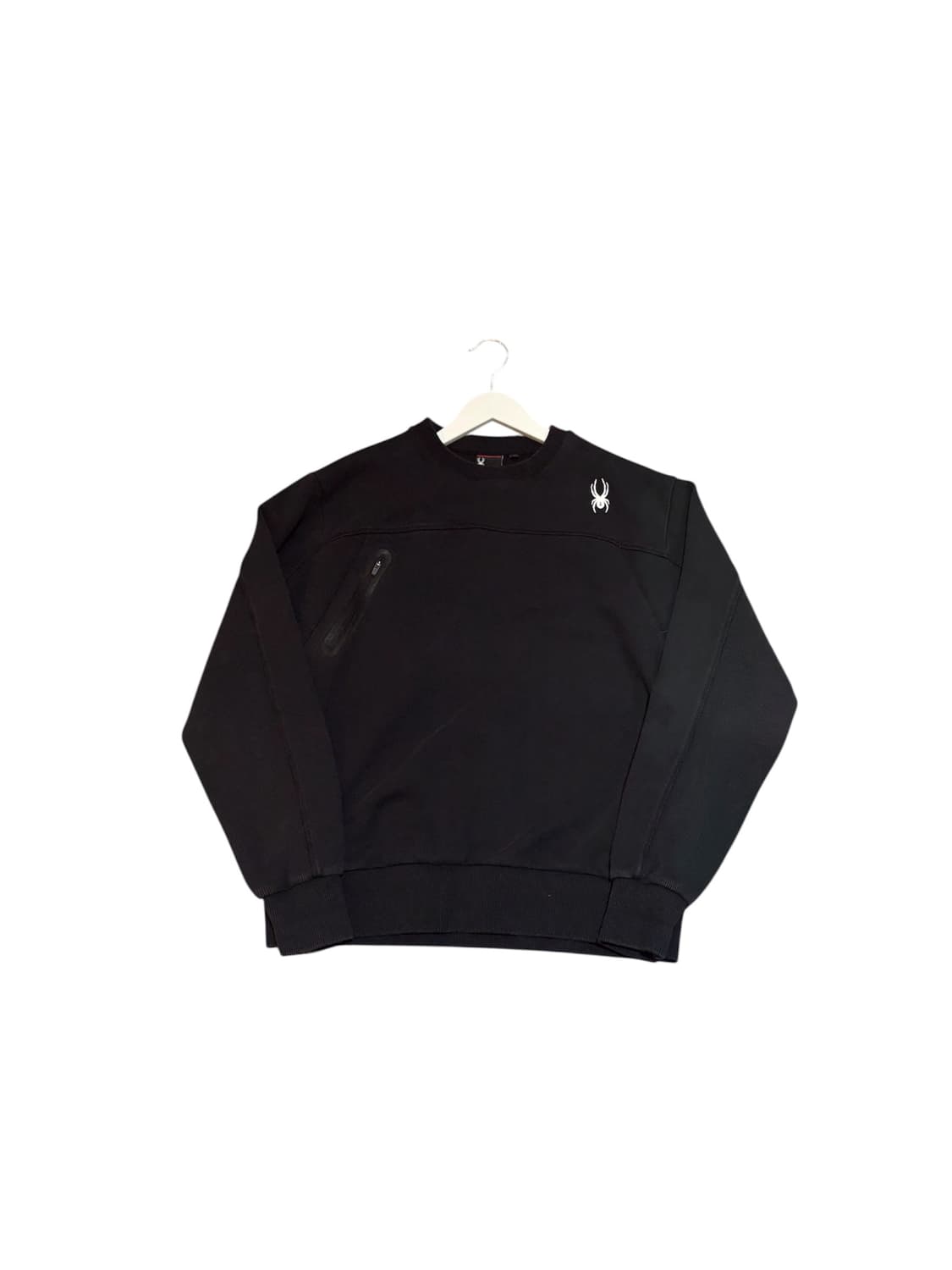 스파이더 맨투맨 블랙 L사이즈 상품이미지1