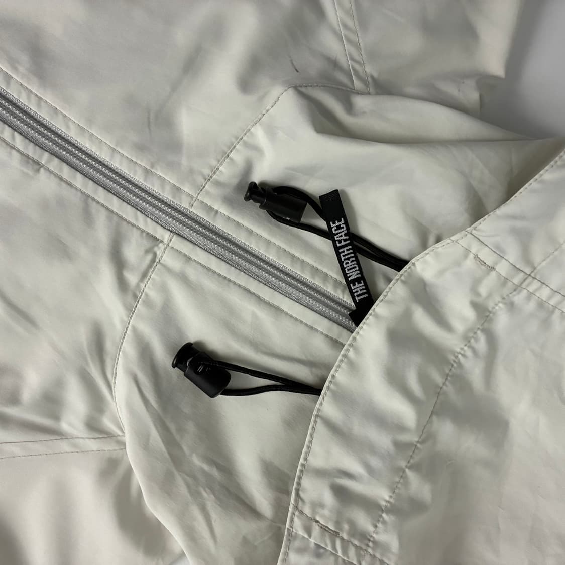 North face 노스페이스 90‘s  배색 화이트 블랙 후디 윈드브레 상품이미지6