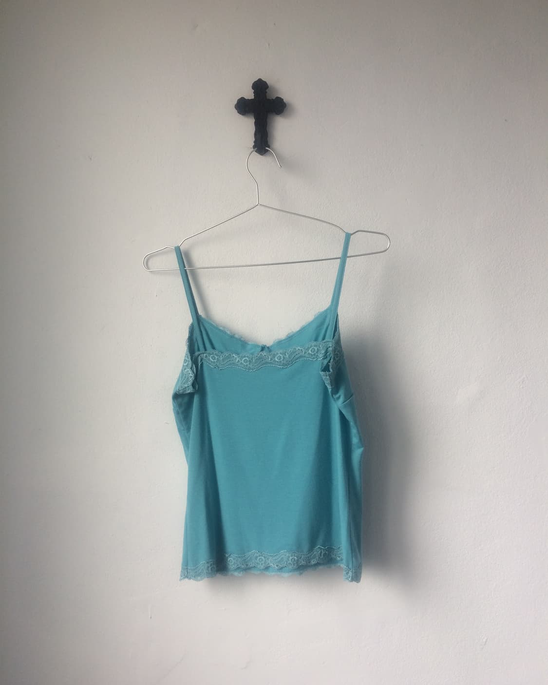 Lace trimming sleeveless 상품이미지2