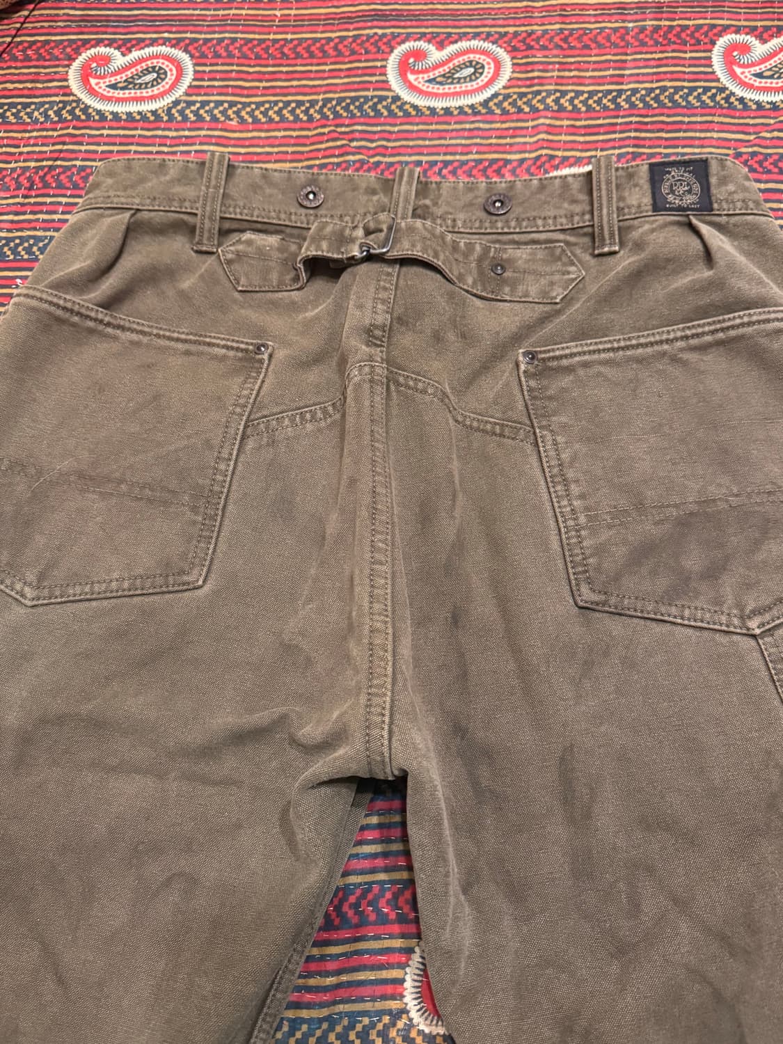 RRL  더블니 카팬더팬츠 30 상품이미지5