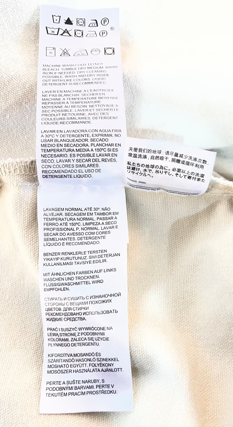 리바이스 데님 후드 자켓 아이보리 그레이 L 상품이미지10