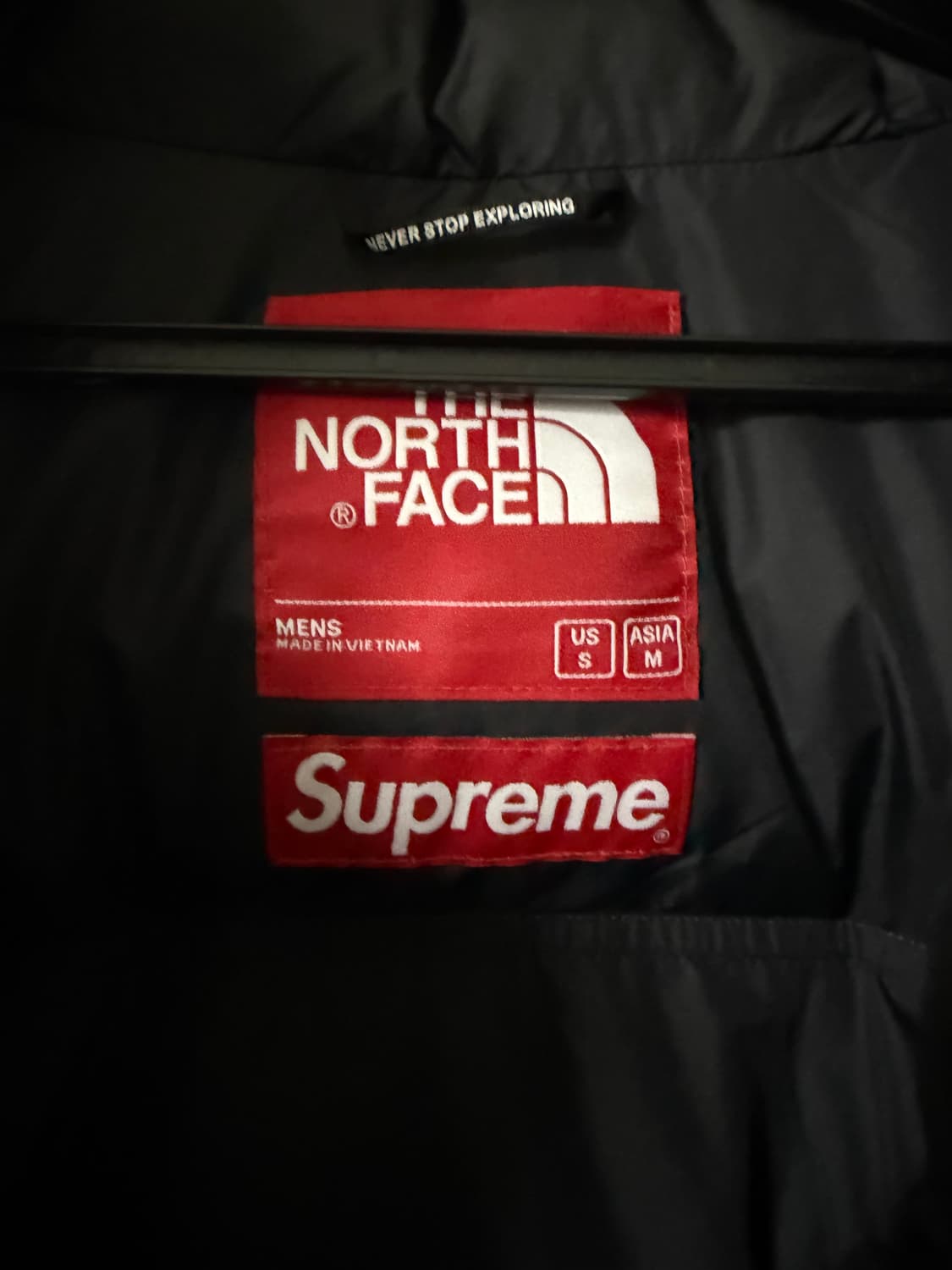 슈프림 노스페이스 눕시 24FW 슈노 블랙 S 상품이미지3