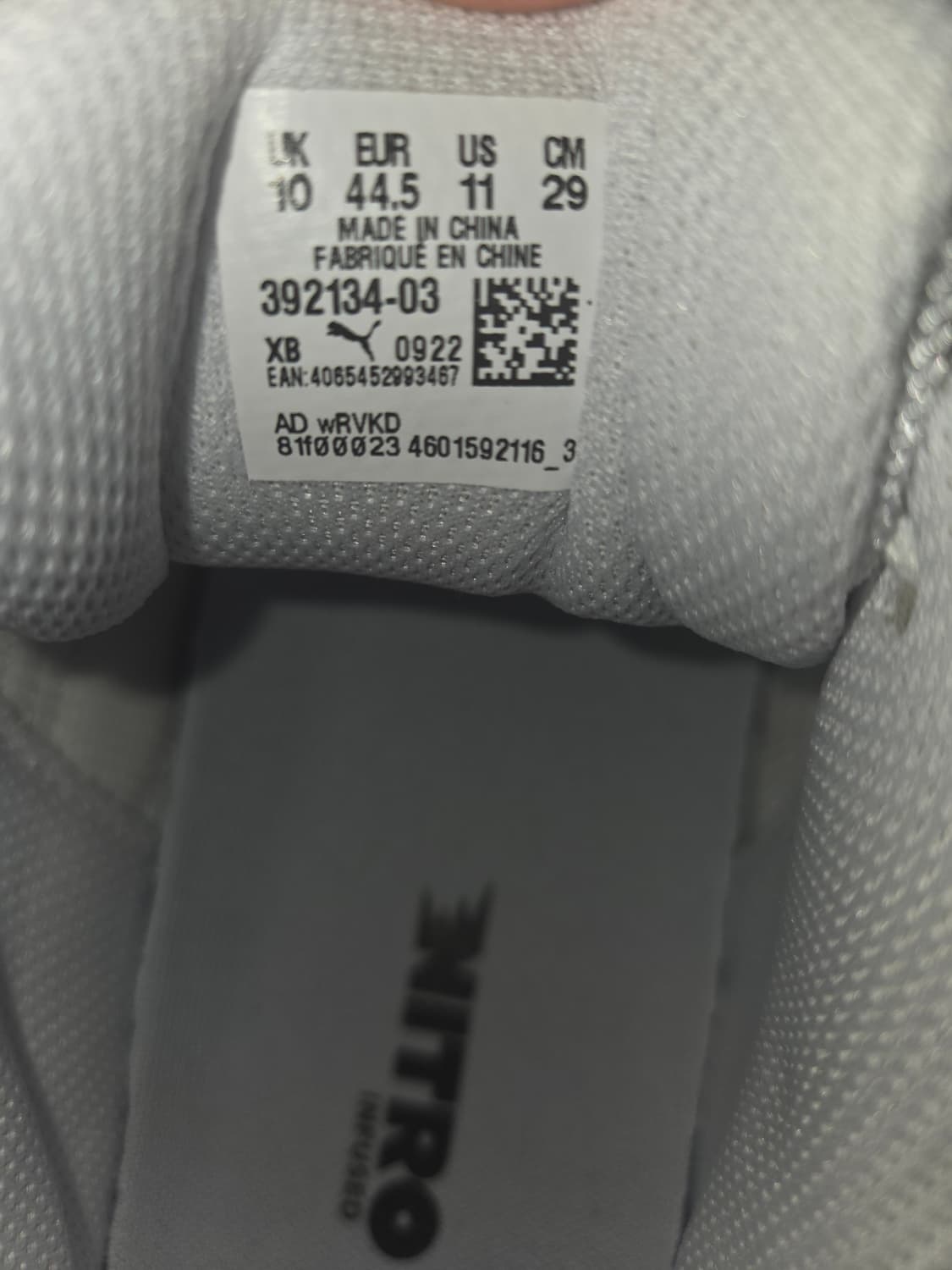 푸마 테버리스 나이트로 화이트 어반 레드 상품이미지4