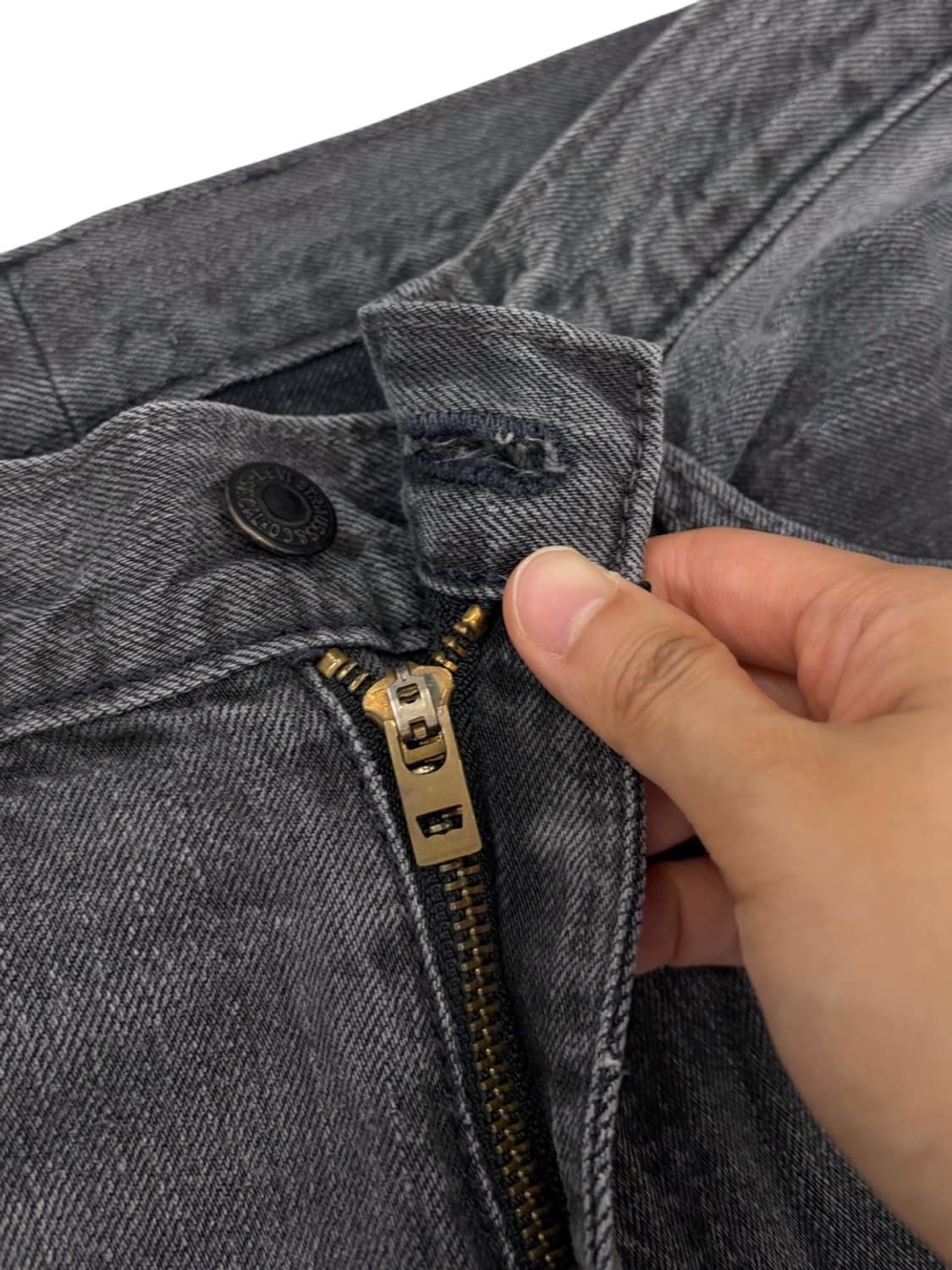 00년대 리바이스 505 스판 그레이 데님팬츠 (31~32) 상품이미지3