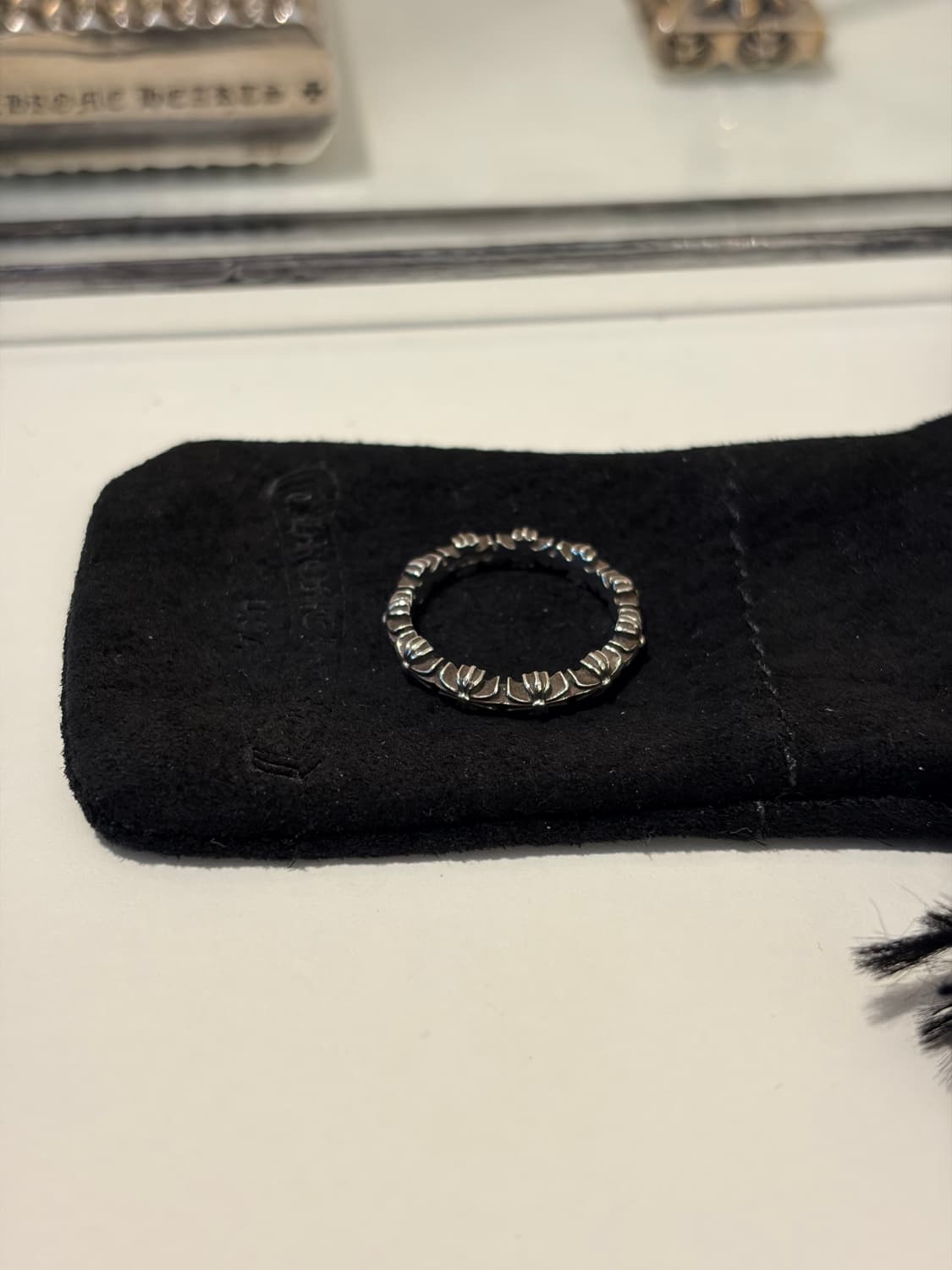 [US5] 크롬하츠 타이니 e ch 플러스 밴드링 상품이미지2