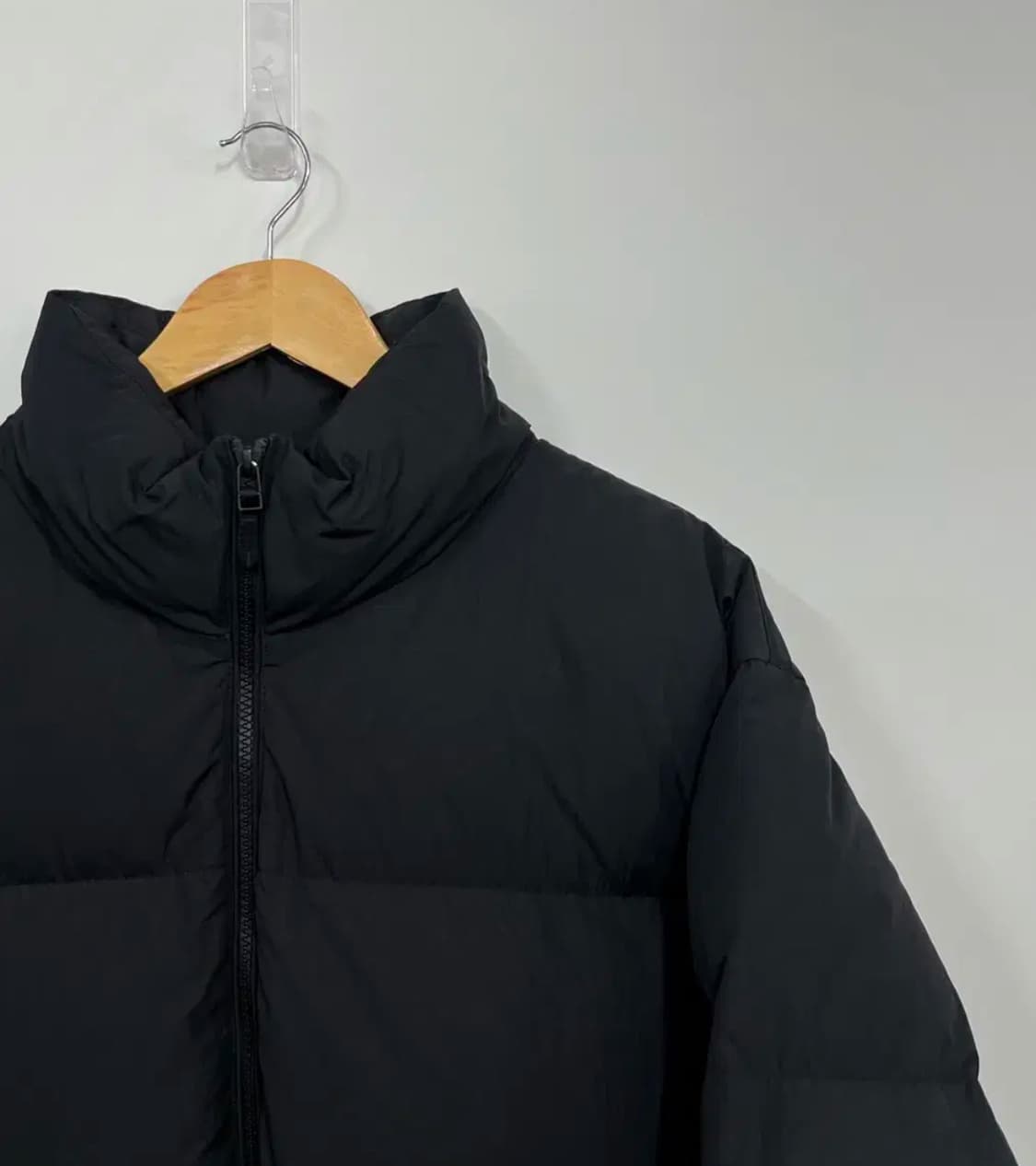 무신사 시티 레저 다운 숏 패딩 재킷 [2XL, 블랙] 상품이미지1