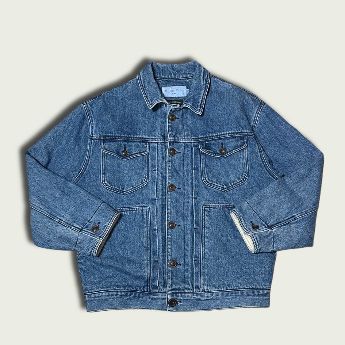 90's 빈폴 덩가리 데님 자켓 상품이미지1