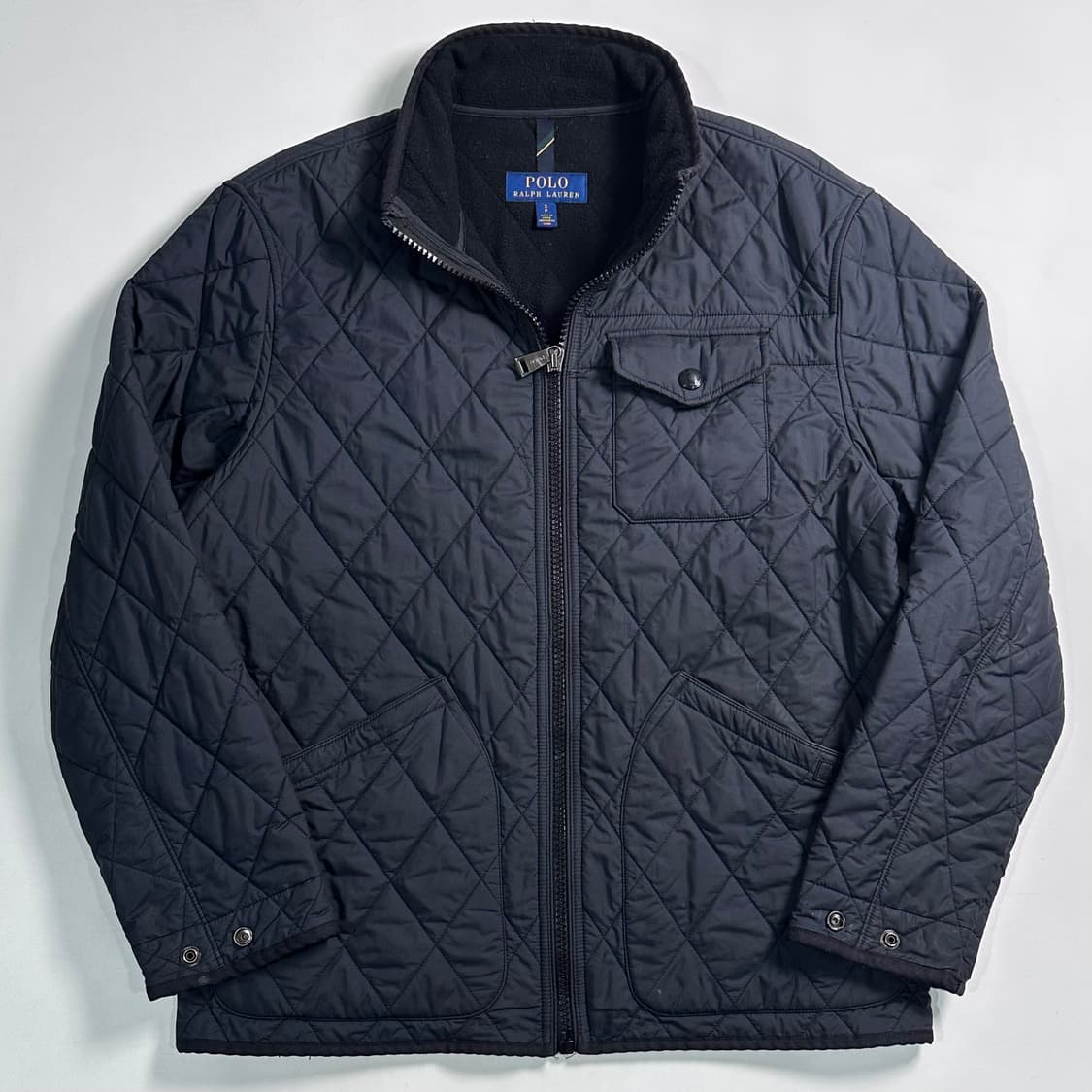 폴로 랄프로렌 네이비 퀼팅 자켓  상품이미지1