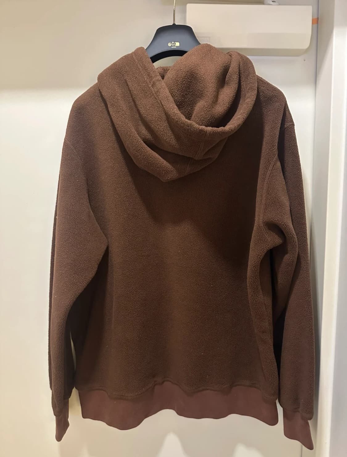 슈프림 폴라텍 후드티 브라운 L 상품이미지2