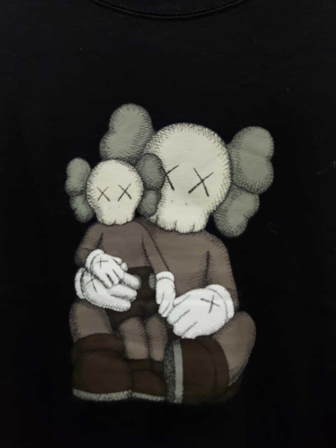 유니클로 UT x 카우스 콜라보 맨투맨 남녀공용 95사이즈 상품이미지2