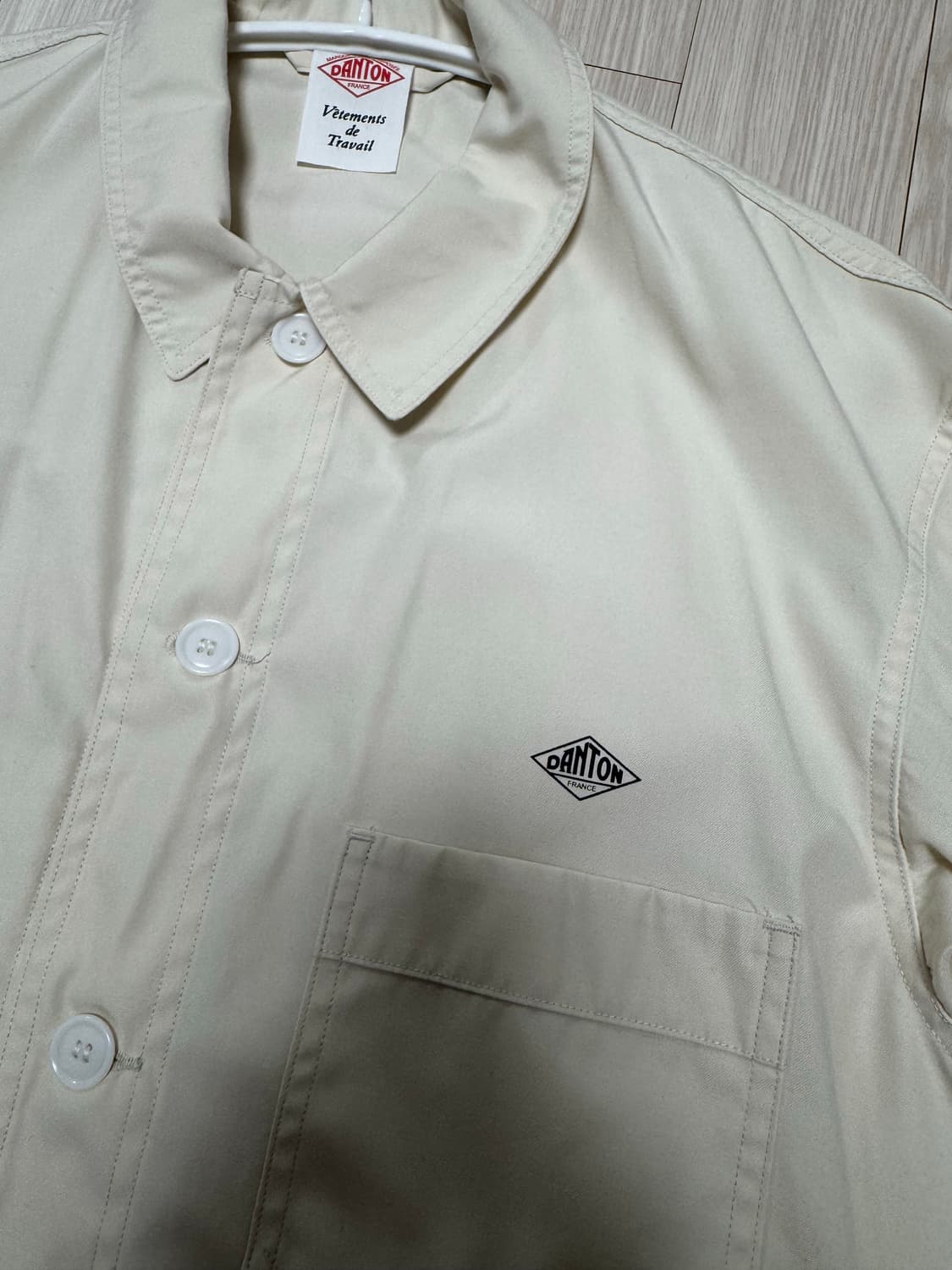 단톤 커버올 자켓 아이보리 42 상품이미지2