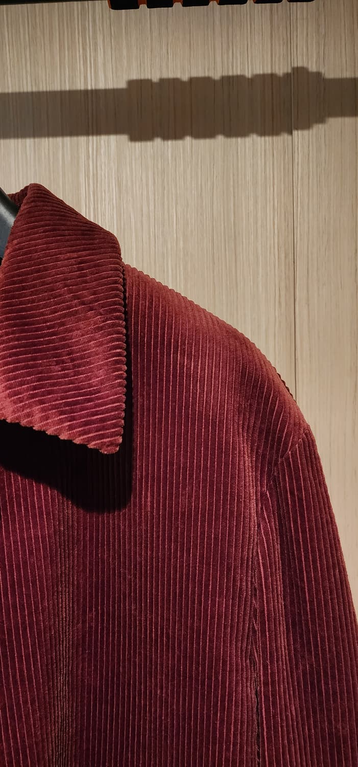 (새상품급)바쏘 코듀로이 브라운 맥코트 XL 상품이미지3