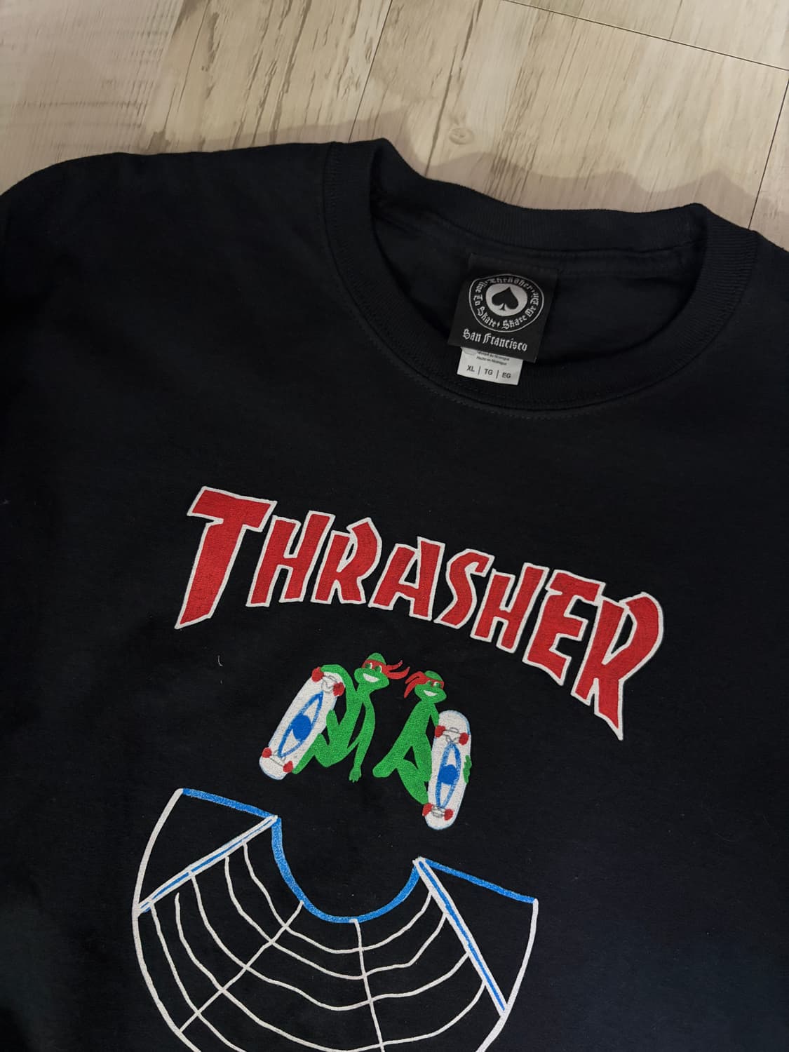 [XL] 트레셔 닌자 롱슬리브 블랙 새상품 상품이미지2