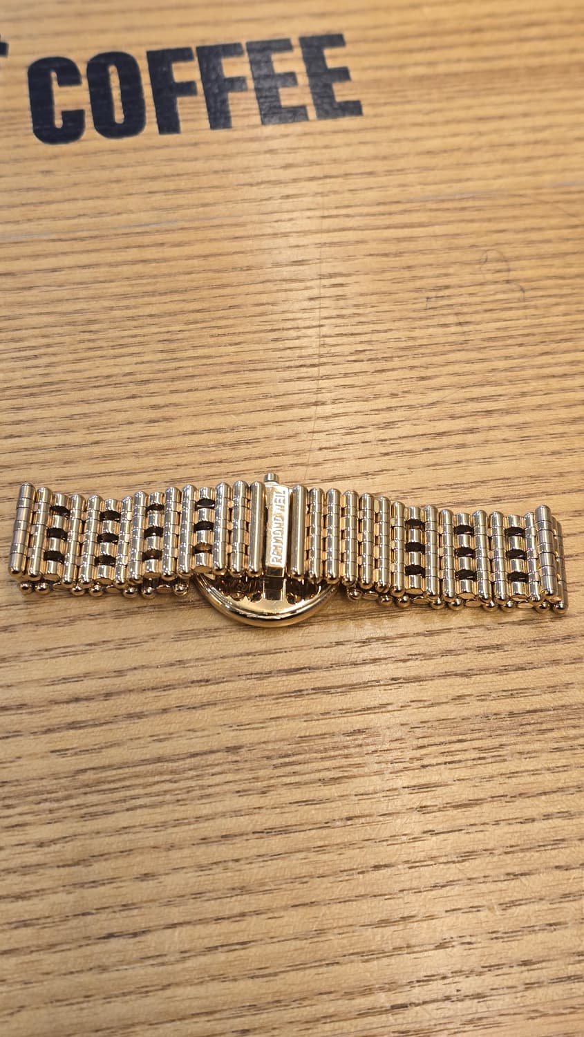 레이몬드 웨일 샹젤리제 버건디컬러 다이얼 18K 도금 상품이미지5