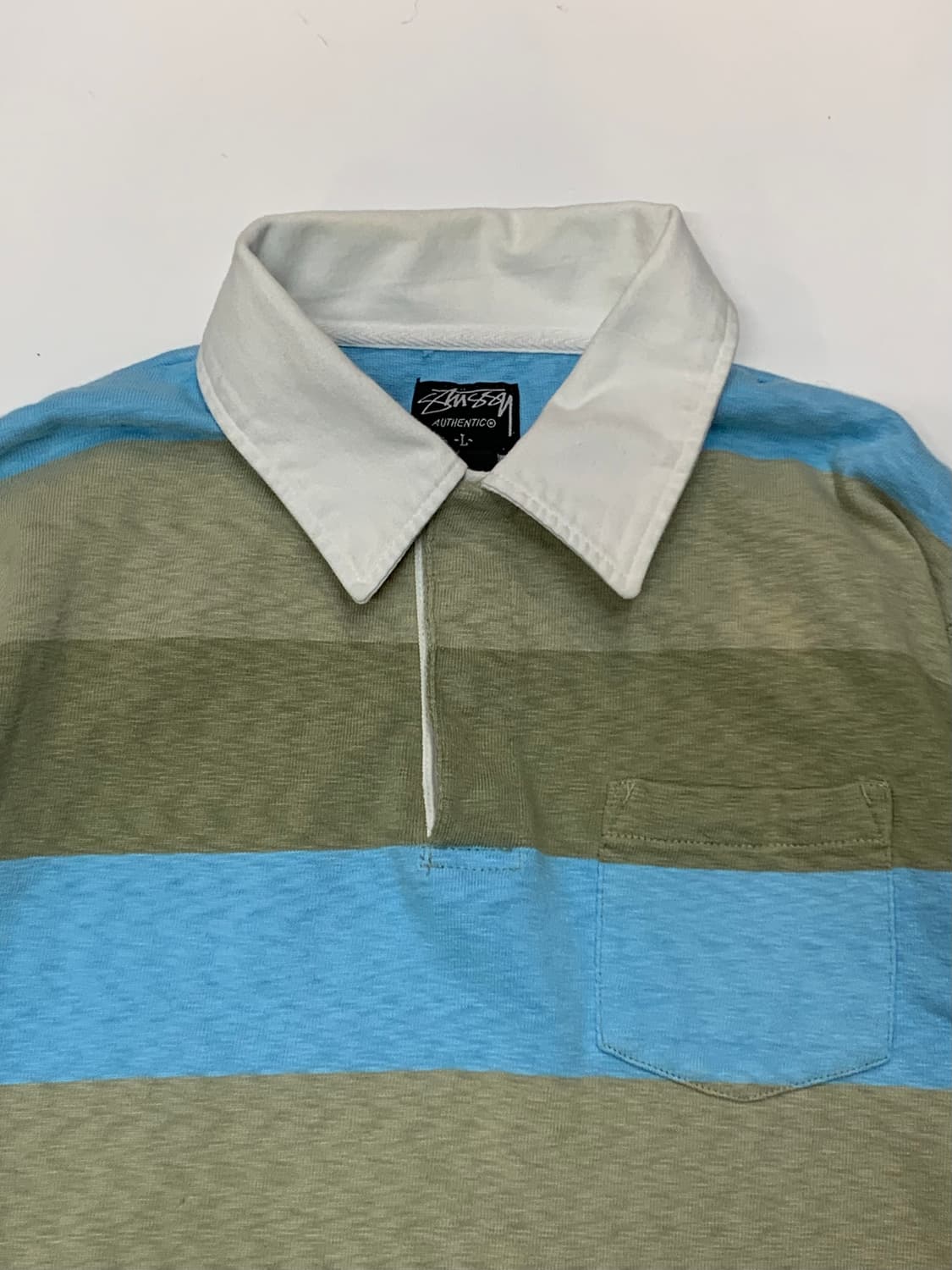 2000s 스투시 1989 월드투어 리바이벌 럭비 셔츠 상품이미지2