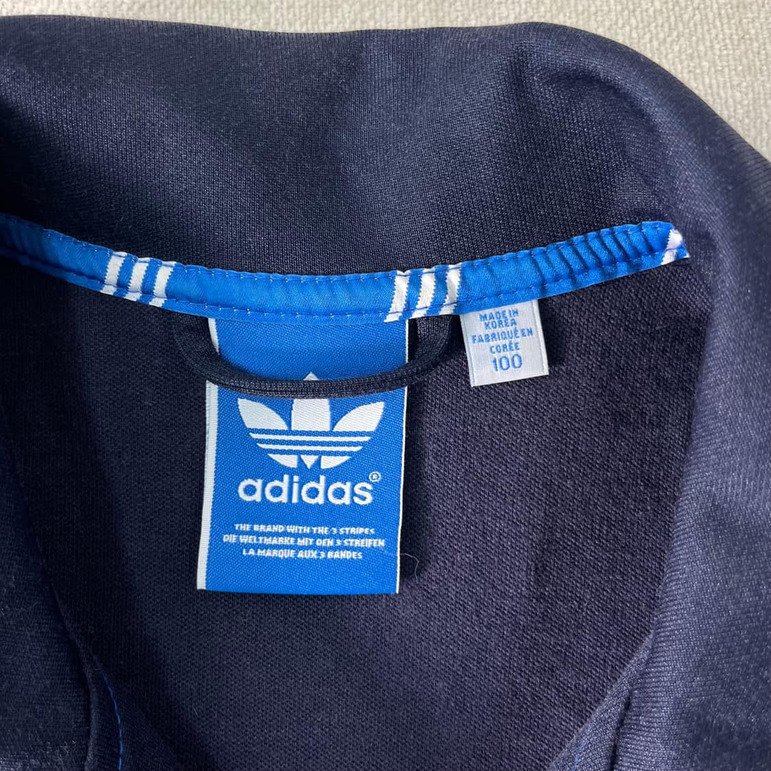 95 아디다스 유로파 네이비 트랙탑 져지 상품이미지3