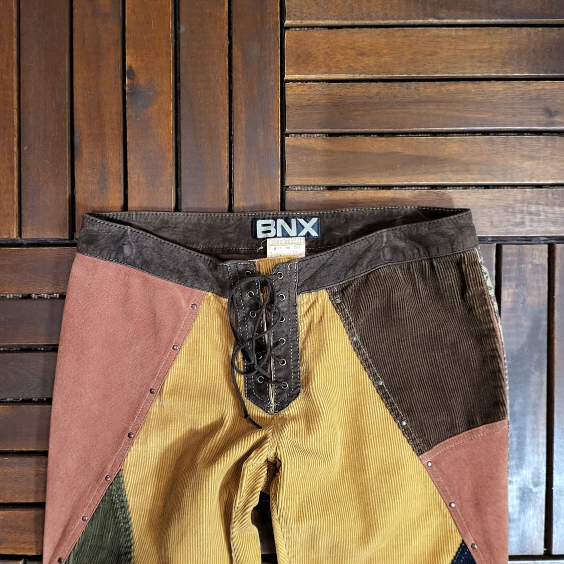 BNX 부츠컷 패치워크 팬츠 (28) 상품이미지2