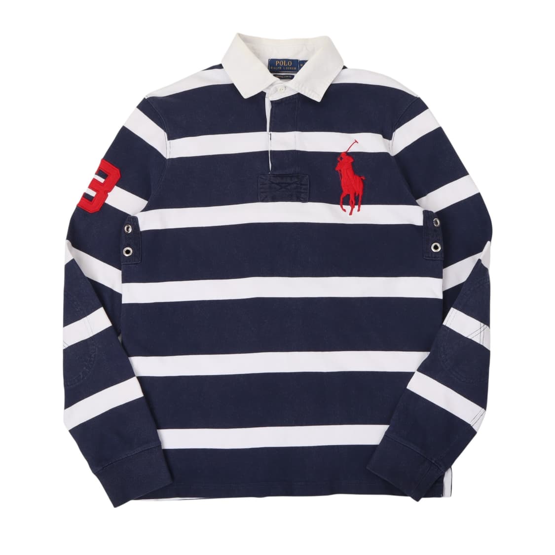 폴로 랄프로렌 빅포니 스트라이프 pk 럭비 티셔츠 상품이미지1