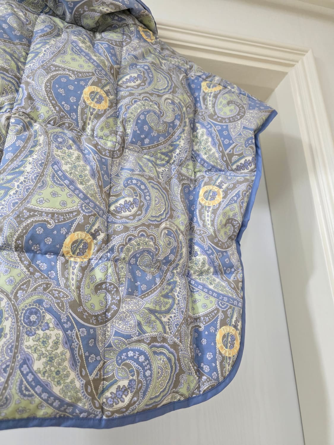 거의새거) 정품 셀린느 페이즐리 여성 퀼팅 경량 다운 조끼 상품이미지3