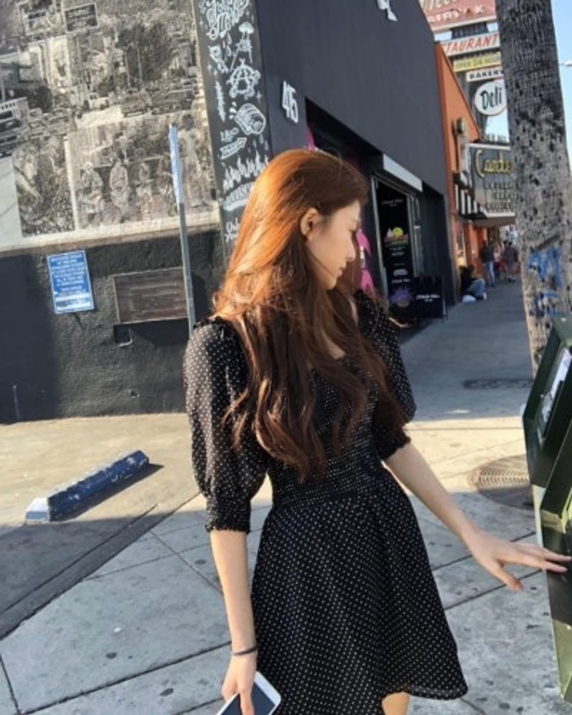 리포메이션 고윤정 드레스 elle smoked dress 상품이미지2