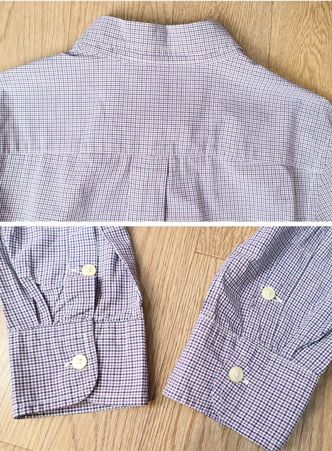 polo ralph lauren 폴로랄프로렌 코튼100% 깅엄 체크남방
 상품이미지5