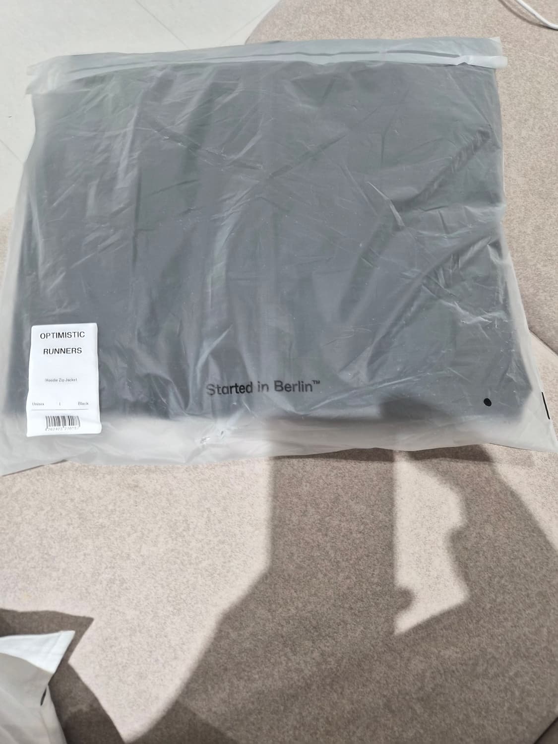 옵티미스틱 러너스 후드 자켓 새상품 상품이미지1