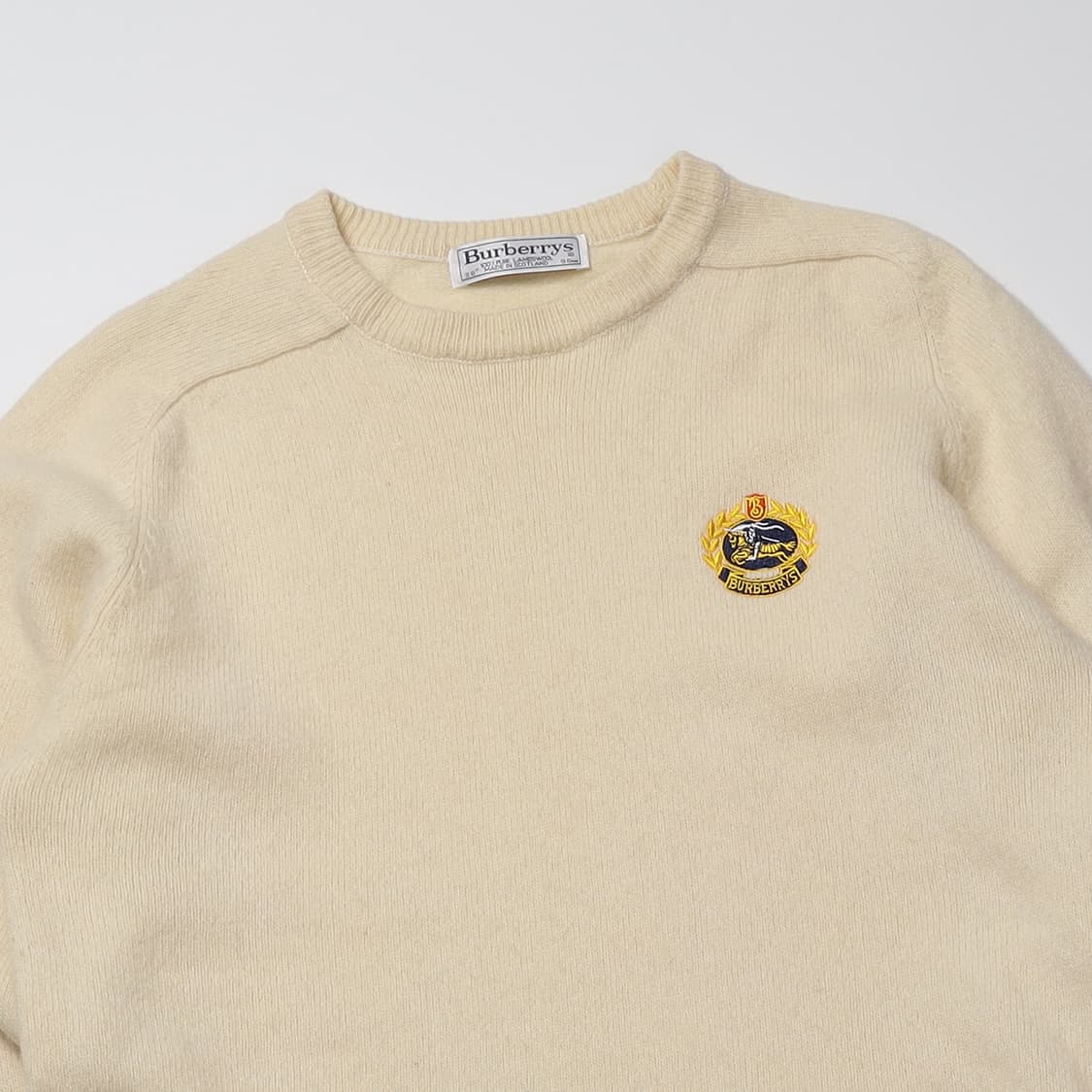 Burberrys 램스울 자수로고 니트 상품이미지4