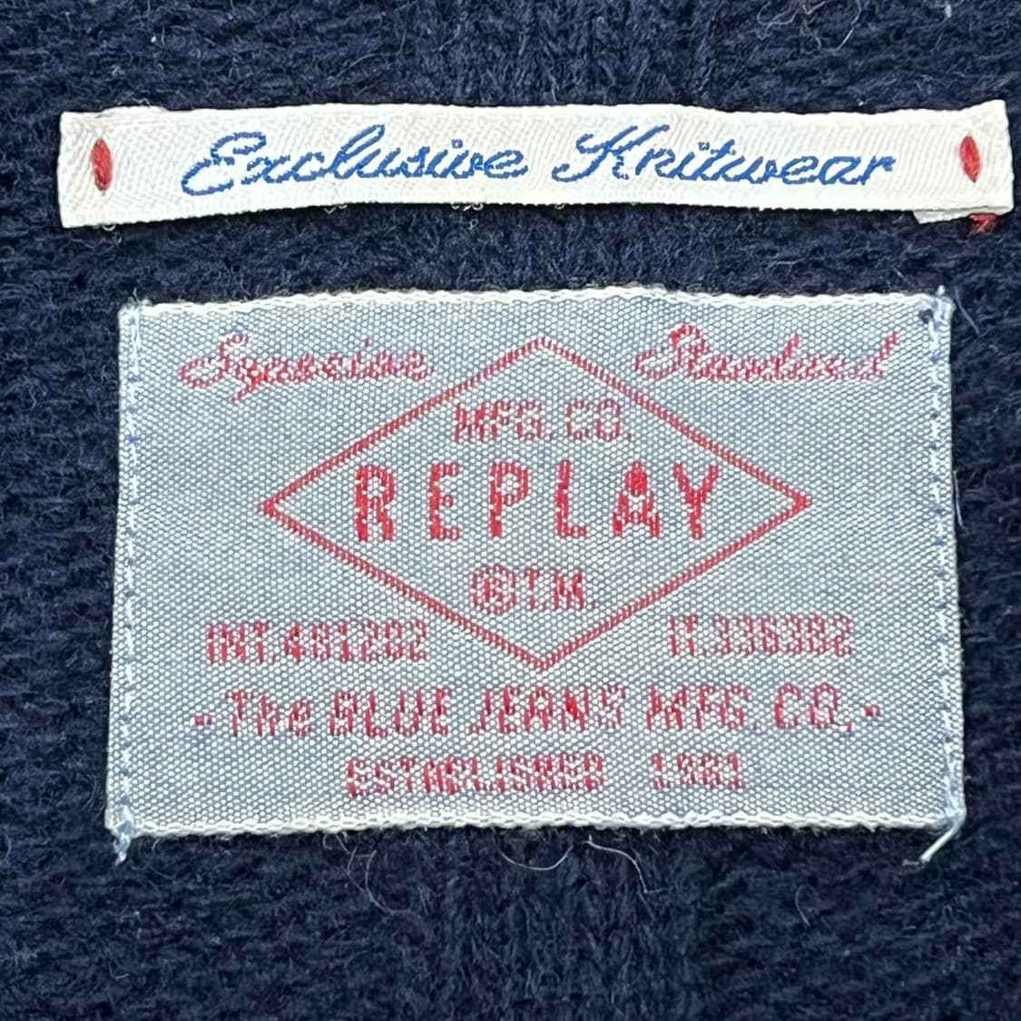 리플레이 배색 울니트가디건 s08589 상품이미지7