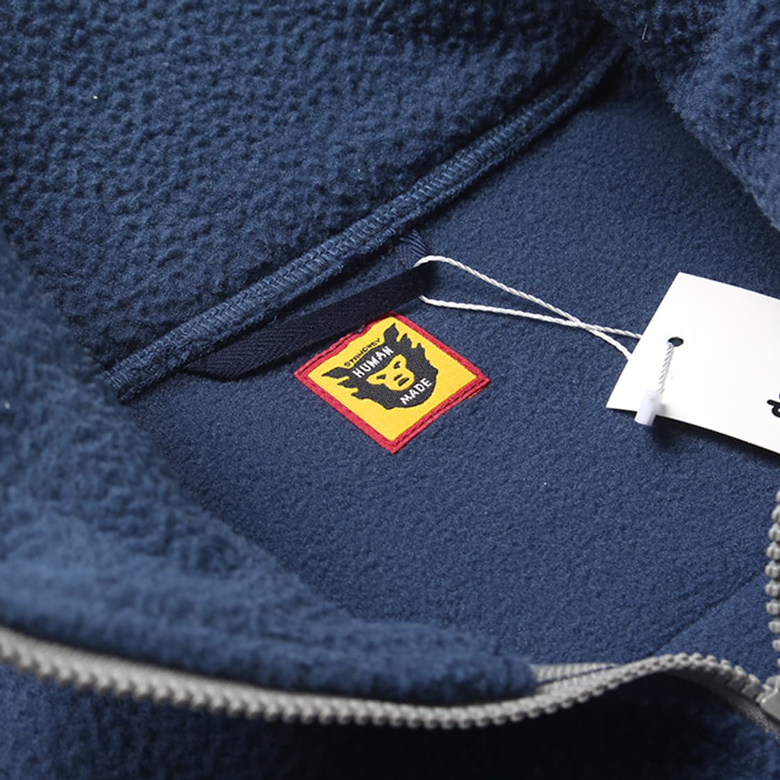  HUMAN MADE "Blue Fleece Jacket" 상품이미지7