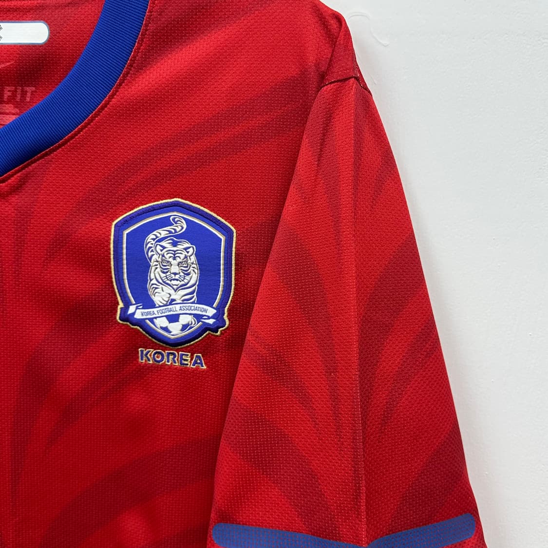 나이키 대한민국 국대 10-12 노마킹 홈 유니폼 L 상품이미지4