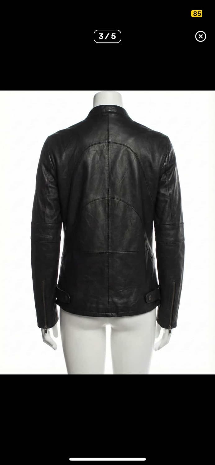 ink military leather jacket 상품이미지3